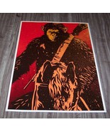 WAR FOR THE PLANET OF THE APES Movie Premiere LIMITED EDITION PROMO POST... - £15.58 GBP