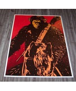 WAR FOR THE PLANET OF THE APES Movie Premiere LIMITED EDITION PROMO POST... - $27.08 CAD