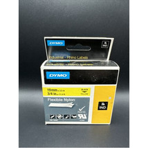 Dymo 18491 RHINO 3/4IN X 11.5FT, YELLOW FLEXIBLE NYLON LABELS - $53.79