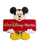 Walt Disney World Disney Pin: Mickey with Red Sign - £15.88 GBP