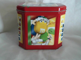 M&amp;M&#39;s Christmas Village Canister Cannister Limited Edition Photo Booth #... - $4.99