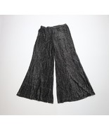 Vtg 60s 70s Boho Chic Womens 14 Metallic Rayon Sheer Knit Bell Bottoms P... - $2,301.25 MXN