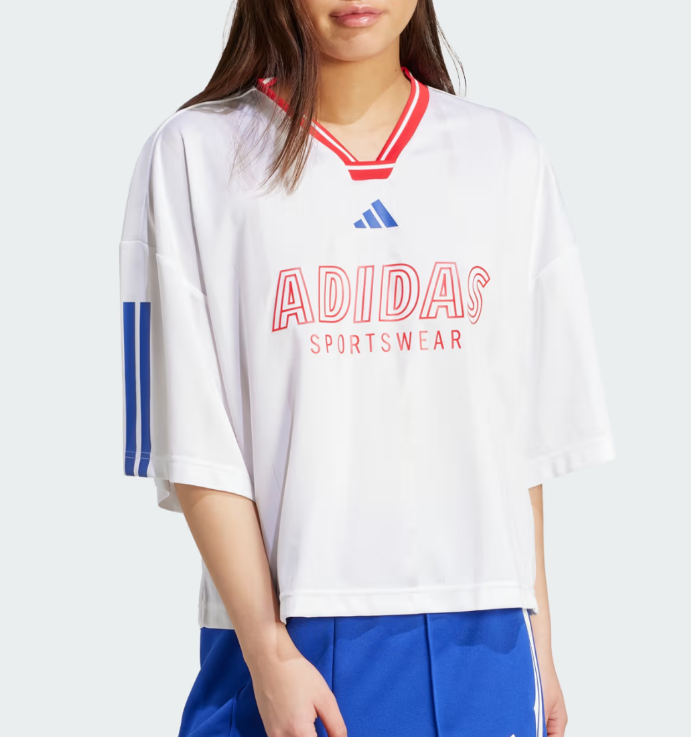 adidas Tiro Nations Pack Boyfriend Tee Women&#39;s Sports T-Shirts AsiaFit J... - $73.71