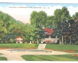Pavilion at Sinnissippi Park Postcard Rockford Illinois - £10.90 GBP