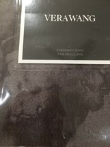 Vera Wang &quot;Damask Embroidered&quot; Grey 2pc Queen Pillowcases 500thc Nip $100 - £35.97 GBP
