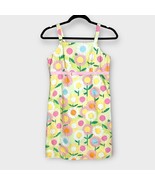 LILLY PULITZER vintage pink/green/yellow floral girls sunflower sundress... - $47.86 CAD