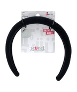 Scunci Real Style Trend Alert! Velvet Headband - 1 Piece - Black - $112.71 MXN