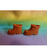 Mattel Barbie Doll Brown Hiking Camping Boots - £3.09 GBP