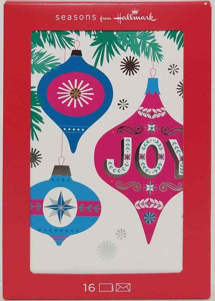 Hallmark Seasons Greetings Card And Envelope With Message Inside (LOC CH-BK) - $12.86