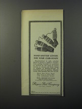 1953 Rogers Peet Golf Club Covers Ad - Hand-knitted covers for your club-heads - £14.56 GBP
