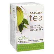 Brassica Tea Sencha Green Tea with truebroc, 16 Tea Bags - $10.95