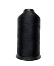 Outdoor Bonded Polyester V92 Sewing Uv Thread Black One 8 Oz Spool T-90 Made Usa - £17.53 GBP