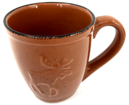 Bass Pro Shop Moose Mug Wilderness Brown With Black Coffee Tea Cups Hand... - £7.09 GBP