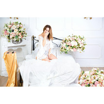 White Bed Sheets Set   Full Queen King Size Deep Pocket 4 Piece Set - £23.19 GBP+