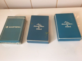 (1) Eastern (2) United Airlines Playing Cards - Vintage - Sealed! - £7.90 GBP