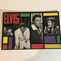 Elvis Presley Postcard Elvis 68 Comeback Special 4 Images In One - $3.46