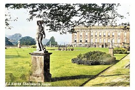 ptc7108 - Derbys&#39; - An early view of Chatsworth House &amp; Gardens - print 6x4 - £2.19 GBP