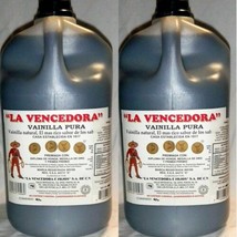 2 X La Vencedora 1 Gallon Pure Mexican Vanilla Vainilla Extract From Mexico - £87.25 GBP