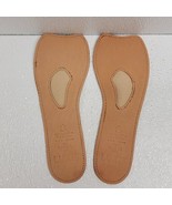 Luxis Leather Insoles Men’s 12-12.5 Made In Germany Left &amp; Right - $17.50 CAD