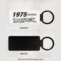 1975 Plymouth Duster Leather Car Keychain - £11.31 GBP