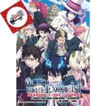 Anime DVD Blue Exorcist Season 1-3 Vol.1-49 End+Kuro&#39;s Trip+10Bonus+2OVA+Movie - $38.61