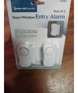 New Bunker HIll Security 2 Pack Door / Window Entry Alarm Tool Easy Inst... - $9.89