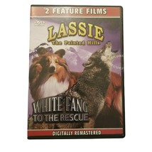 Lassie The Painted Hills and White Fang To The Rescue DVD Double Feature Classic - £6.20 GBP