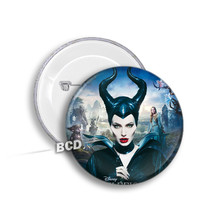 Maleficent Button Pin Pinback Buttons Disney Badge Gift - £2.39 GBP
