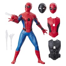 Spider-Man: Far from Home Deluxe 13-Inch-Scale Web Gear Action Figure with Sound - £42.70 GBP