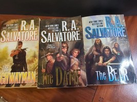 R.A Salvatore Saga of The First King- Highwayman Dame Bear 3 PB Lot Books 1,3,4 - £11.74 GBP
