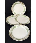Corelle Textured Leaves 10&quot; Dinner Plates ~ Set of 4 ~ Retired ~ Very Ni... - $18.99