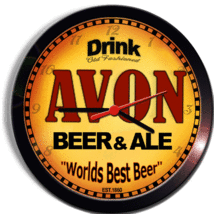 Avon Beer And Ale Brewery Cerveza Wall Clock - $29.99