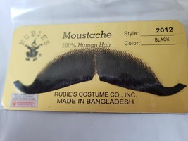 Moustache Human Hair European Rubies  #2012 Greys Blonde - £12.95 GBP