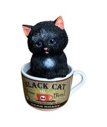 Hamilton Coffee Cats Dark Roast Black Cat Figurine 4&quot; by Kayomi Harai - €25,96 EUR