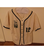 Vintage 24/7 Media Badger Sportswear Baseball Softball Shirt XL 100% Cotton VG+