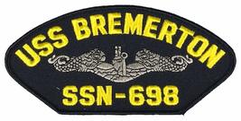 USS Bremerton SSN-698 Ship Patch - Great Color - Veteran Owned Business - £10.04 GBP