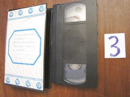 AGFA GX E 120 Never Say Yes &amp; Ironside Pierce Brosnan Tape Video Cassett... - $17.86