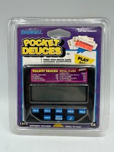 Vintage NEW Radica Electronic Handheld Game Pocket Deuces Royal Flush Model 1315 - $19.34