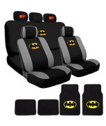 For Mercedes Ultimate Batman Car Seat Cover Mats Classic BAM Headrest Covers  - $63.81