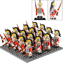 16pcs Napoleonic Wars the Spanish Cuirassier Cavalry Army Soldiers Minifigures - £23.97 GBP