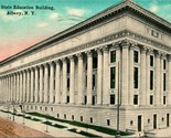 State Education Building Albany New York NY 1912 DB Postcard  - £3.07 GBP