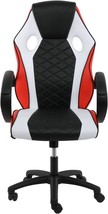 Yssoa FNGAMECHAIR01 Gaming Office High Back Computer Ergonomic, Black/Red/White - £61.62 GBP