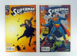 Action Comics #710,711 DC Comics Lot Run of 2 NM-NM+ 1995 - £2.32 GBP