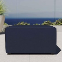 Navy Saybrook Patio Sectional Ottoman From Modway, Model Number Eei-4211-Nav. - £213.42 GBP