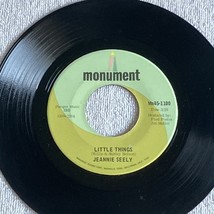 Jeannie Seely - Little Things / My Love Dies Hard - (Monument 45 rpm, 1968) - $111.24 MXN