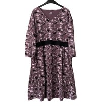 Svaha Dress Womens Purple Nevermore Edgar Allan Poe The Raven Size 3X - $902.85 MXN