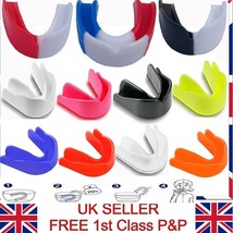2 x Adult &amp; Junior Color Lightly Flavoured Gum Shield Mouth Guard Boxing... - $90.67 MXN