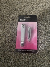 G.N.P. Great Nail Products Professional Quality 2 Pack Nail Clippers - £3.87 GBP