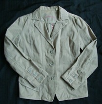 CARIBBEAN JOE light army green  Blazer Jacket sz S - $6.99