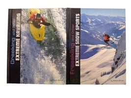 Elliott Smith Extreme Books Lot Of 2 Snow Sports Freeskiing Creeking Kayaking  - £26.61 GBP